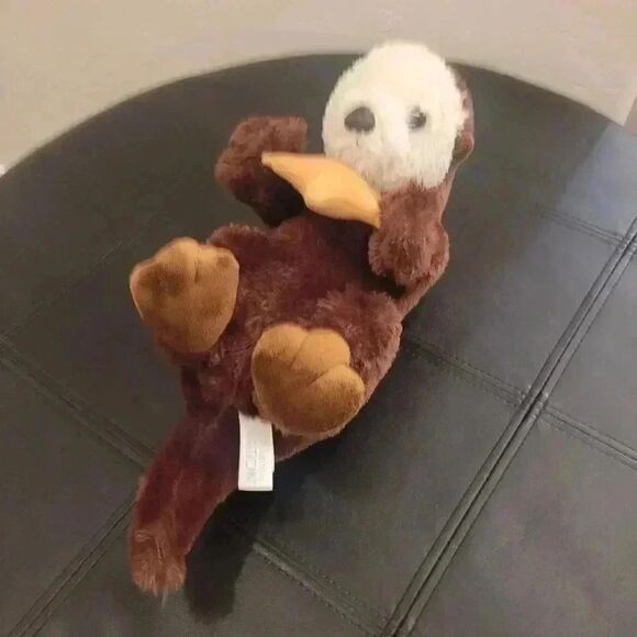 Destination Nation Playful Otter Plush Zoo Souvenir Stuffed Animal Toy EUC 16" - Picture 2 of 9